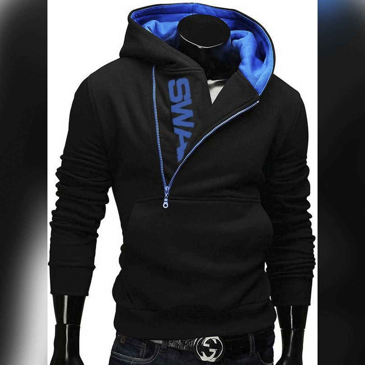 Picture of Step into Cozy Comfort with Our New Style Winter Hoodie for Men - A Perfect Blend of Style and Warmth