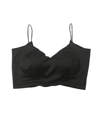 Picture of Black Color Sleeveless Blouse For Women