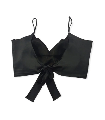 Picture of Black Color Sleeveless Blouse For Women