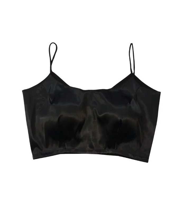 Picture of Black Color Sleeveless Blouse For Women