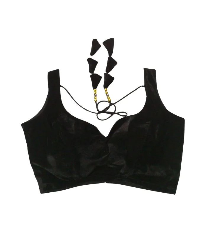 Picture of Velvet Fabrics Sleeveless Blouse For Women