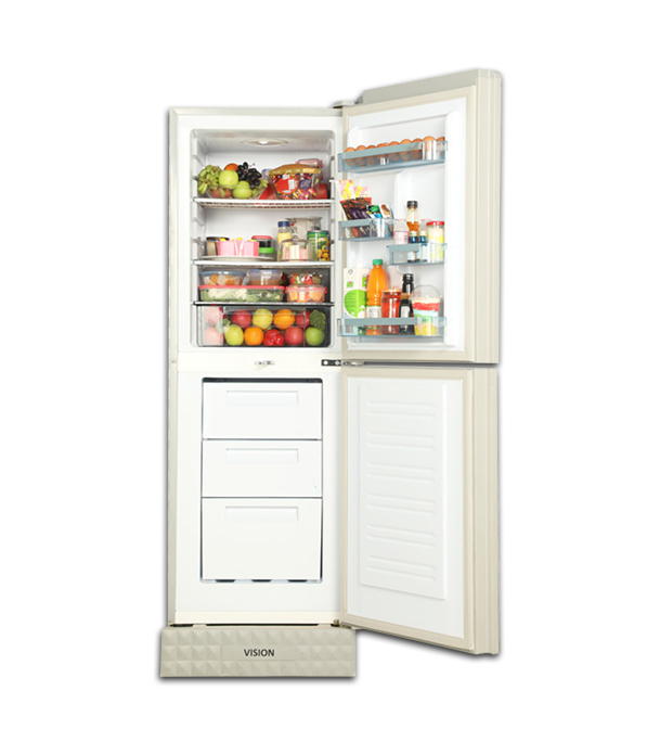 Buy VISION Glass Door Refrigerator RE-196L Pink Super Online at Best Price	