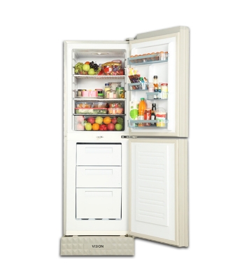 Buy VISION Glass Door Refrigerator RE-196L Pink Super Online at Best Price	