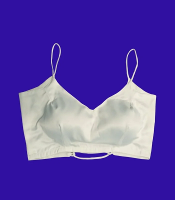 Picture of White Color Sleeveless Blouse For Women