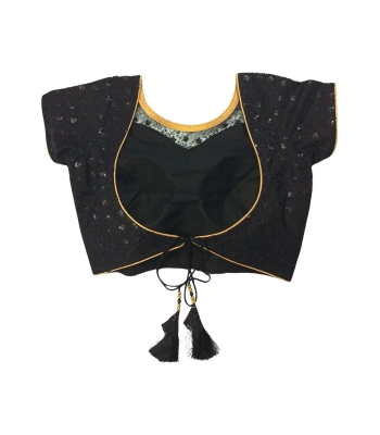 Picture of New Princess Cut Black Color Blouse For Women
