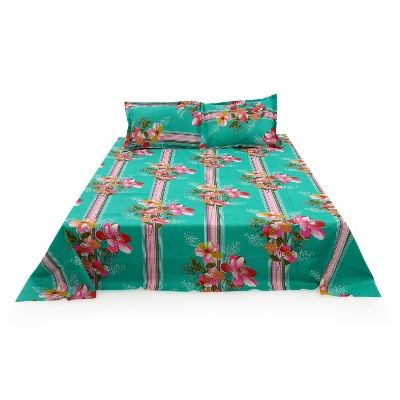 Buy Double Bed Sheet with Two Pillow Covers at best price in Bangladesh