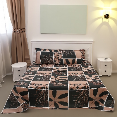 Buy Double Bed Sheet with Two Pillow Covers at best price in Bangladesh