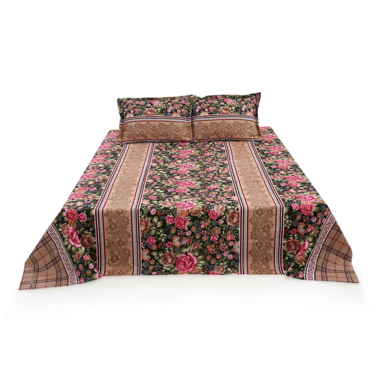 Buy Double Bed Sheet with Two Pillow Covers at best price in Bangladesh