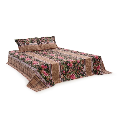 Buy Double Bed Sheet with Two Pillow Covers at best price in Bangladesh