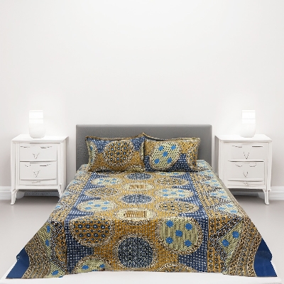 Buy Double Bed Sheet with Two Pillow Covers at best price in Bangladesh