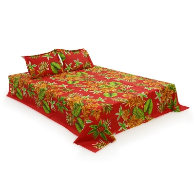 Buy Double Bed Sheet with Two Pillow Covers at best price in Bangladesh