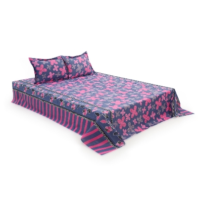 Buy Double Bed Sheet with Two Pillow Covers at best price in Bangladesh