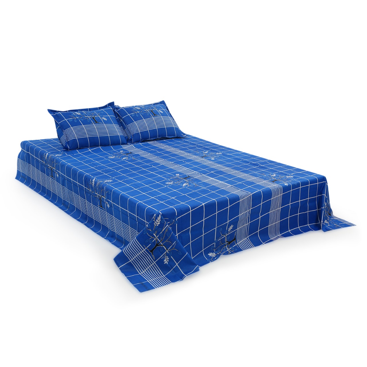 Buy Double Bed Sheet with Two Pillow Covers at best price in Bangladesh