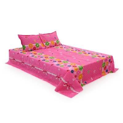 Buy Double Bed Sheet with Two Pillow Covers at best price in Bangladesh