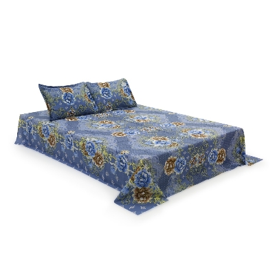 Buy Double Bed Sheet with Two Pillow Covers at best price in Bangladesh
