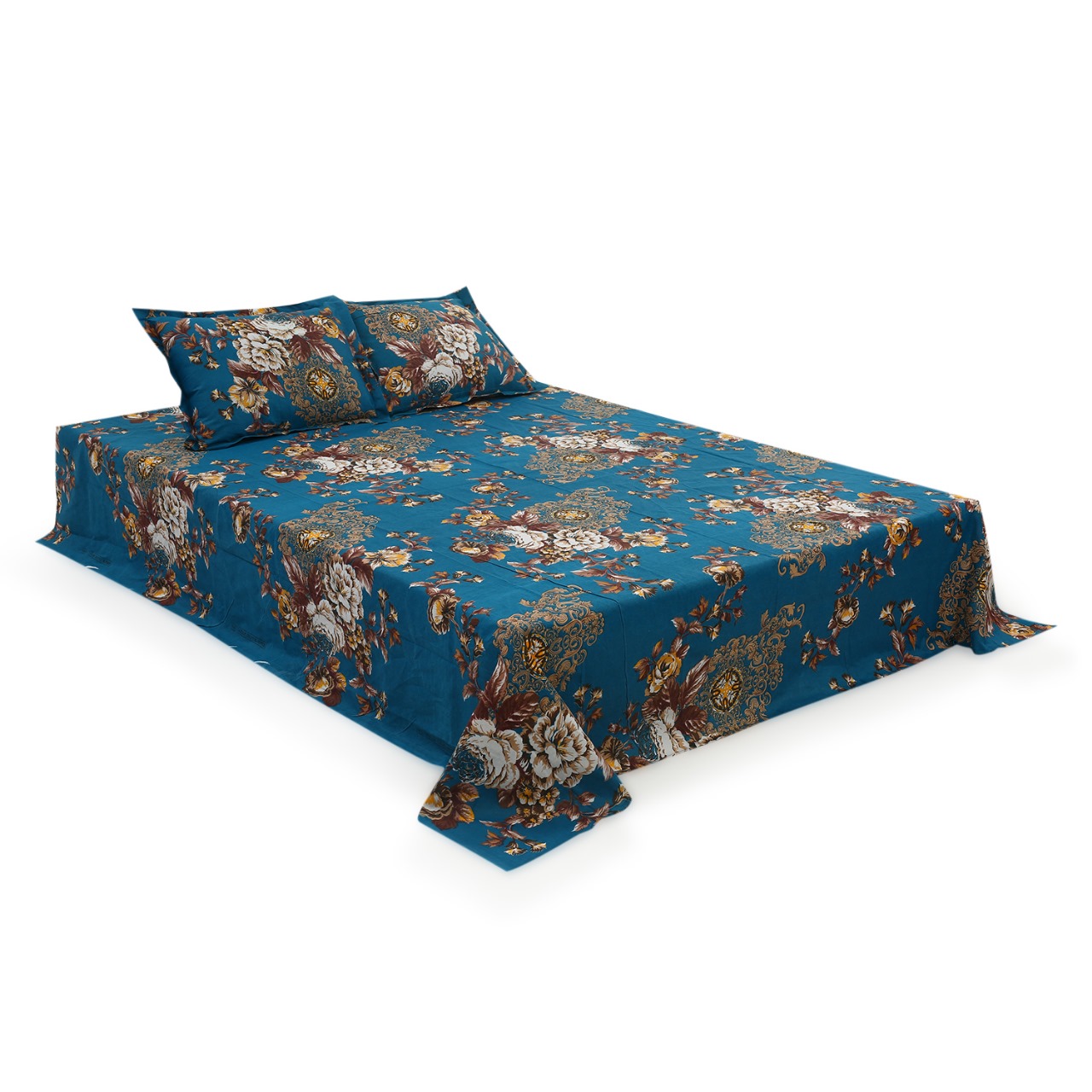 Buy Double Bed Sheet with Two Pillow Covers at best price in Bangladesh