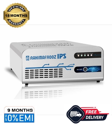 Picture of Rahimafrooz RZ 600 Sinewave IPS Full Pacakge  (5 LED Light, 3 Ceiling Fan, 2 Mobile Charger)