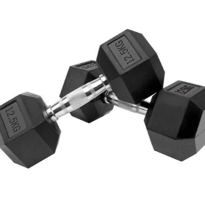 Buy 12.5kg Hex Dumbbell 2 pcs At Best Price in Bangladesh