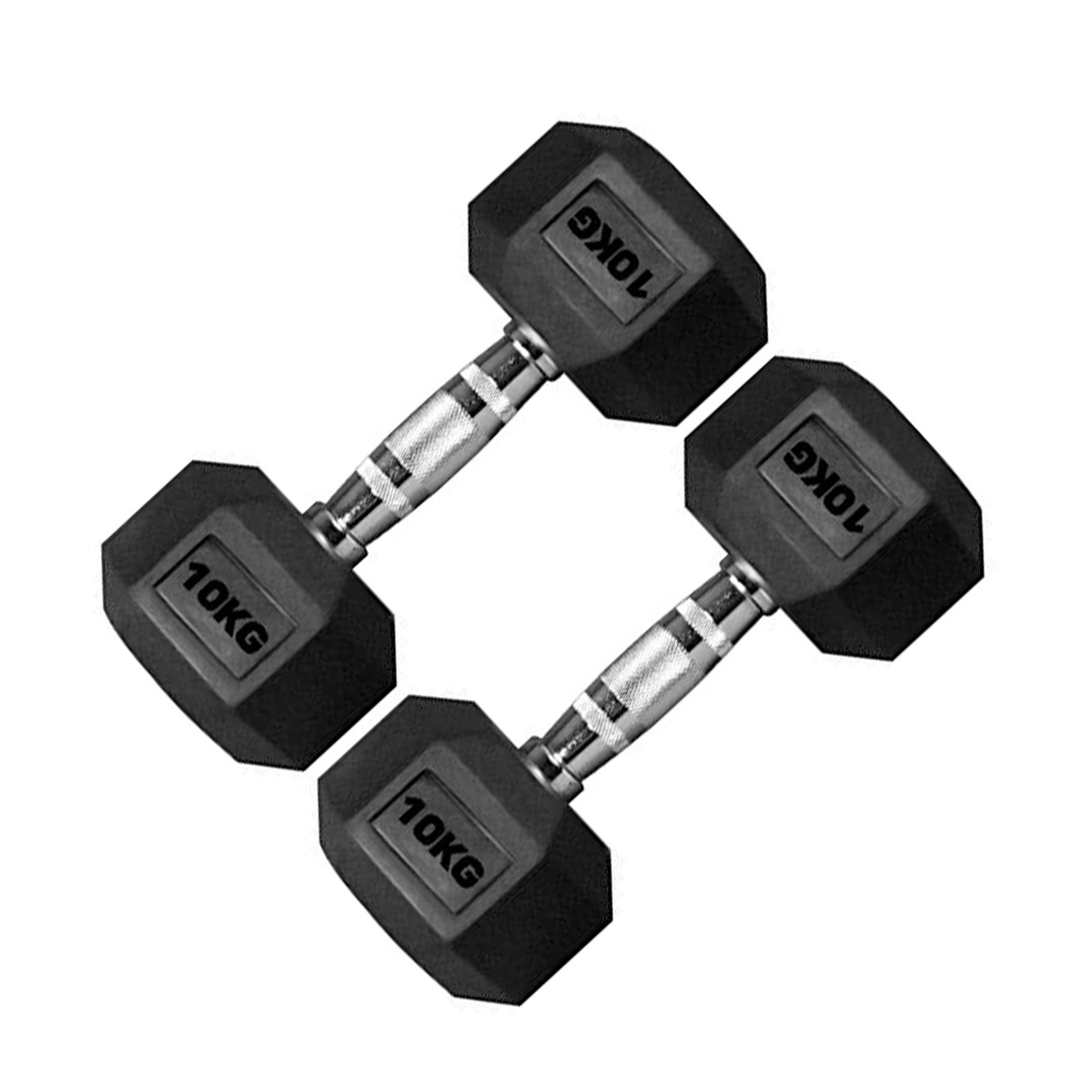 Buy 10Kg Hex Dumbbell 1 Pair -Total 20Kg - Citizen Sports  At Best Price in Bangladesh