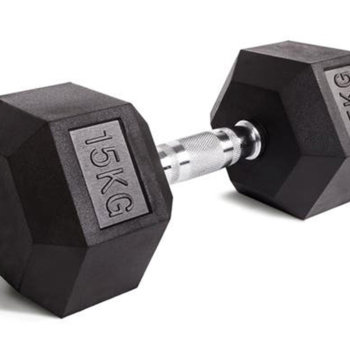 Buy 15kg Hex Dumbbell (1pc) - Black - Citizen Sports  At Best Price in Bangladesh