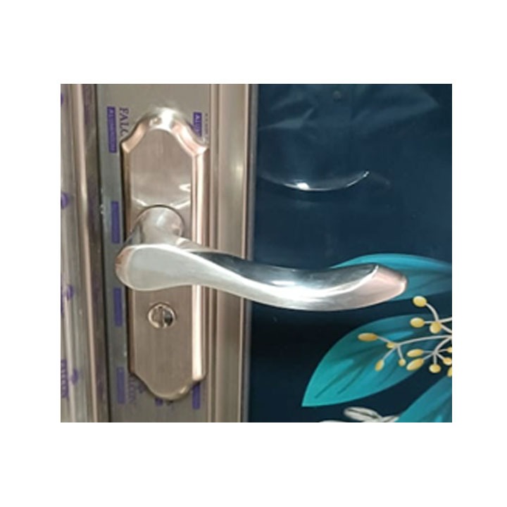 Picture of Protector Aluminium Glass Door Blue Joba RH 82'' *30'' 