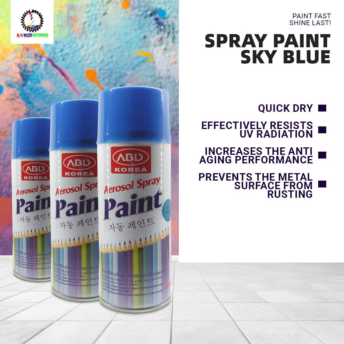Picture of Spray Paint SKY BLUE