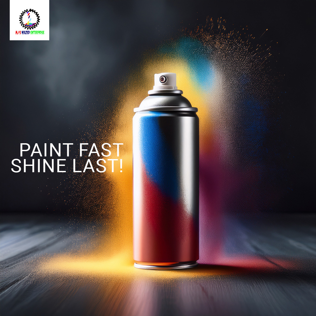 Picture of Spray Paint Black