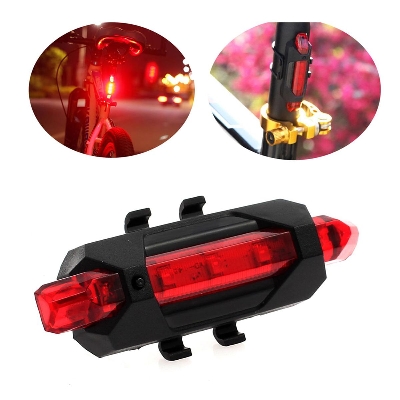 Picture of Rechargeable Bicycle Back Light - Black