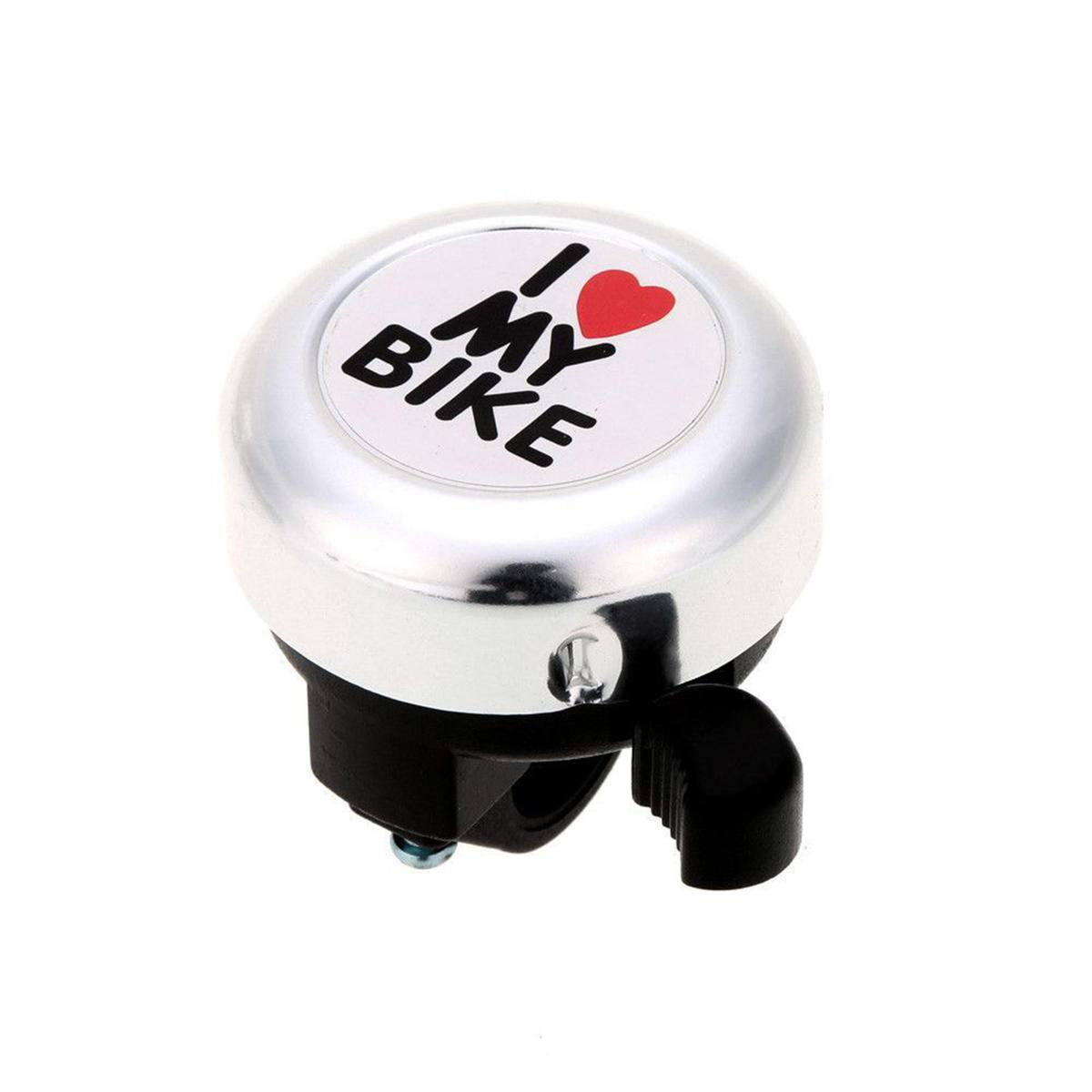 Picture of I Love My Bike Bell - Black and White