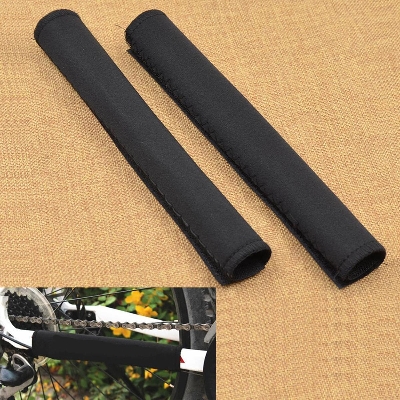 Picture of 2pcs Bike Bicycle Cycling Chain Frame Protector Tube Wrap Cover Guard