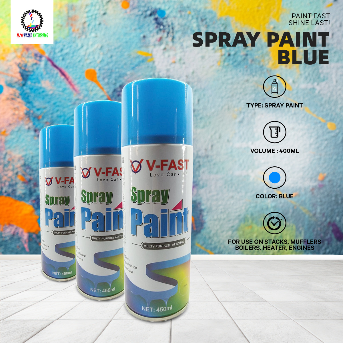 Picture of Spray Paint -Blue
