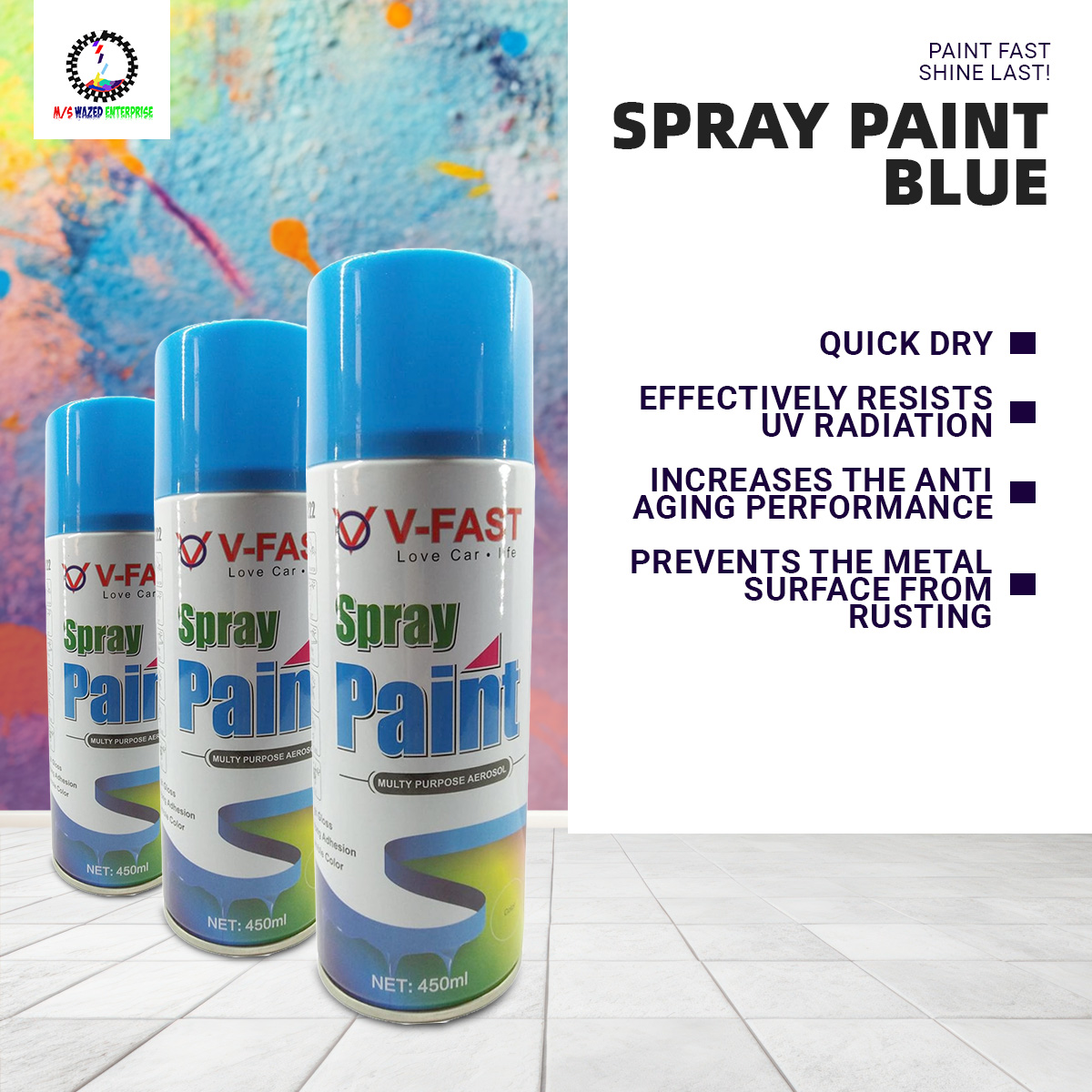 Picture of Spray Paint -Blue