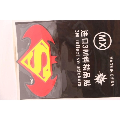 Picture of 3D super Man Sticker