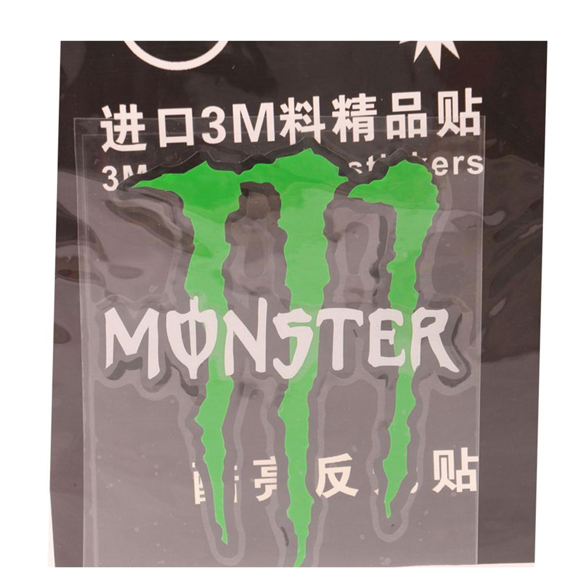 Picture of 3D Monster Energy Sticker - cycle sticker