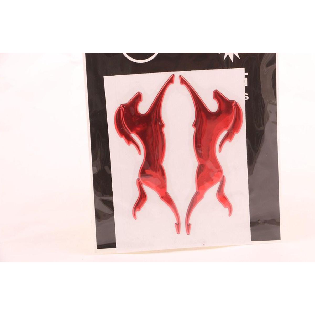 Picture of 3D Flame Sticker - Cycle Accessories - Cycle Accessories