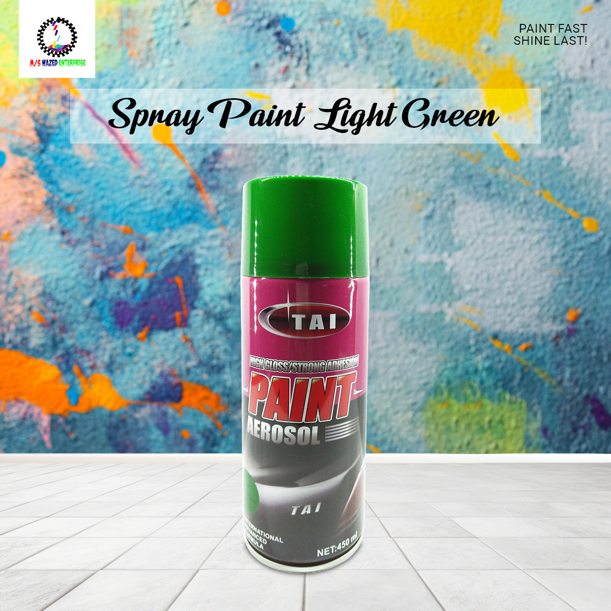 Picture of Spray paint Light Green