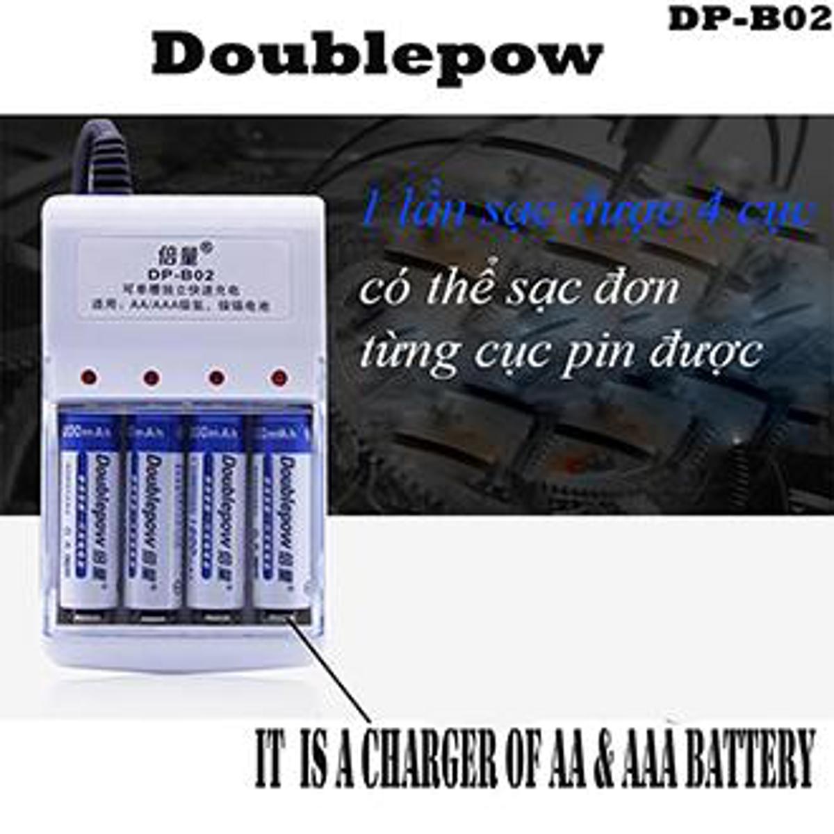 Picture of Doublepow U82 4Slot 1.2V Rechargeable AA AAA Battery Charger