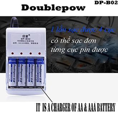 Picture of Doublepow U82 4Slot 1.2V Rechargeable AA AAA Battery Charger