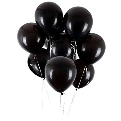 Picture of 100 piece Baloon Birthday weadding decoration-Black