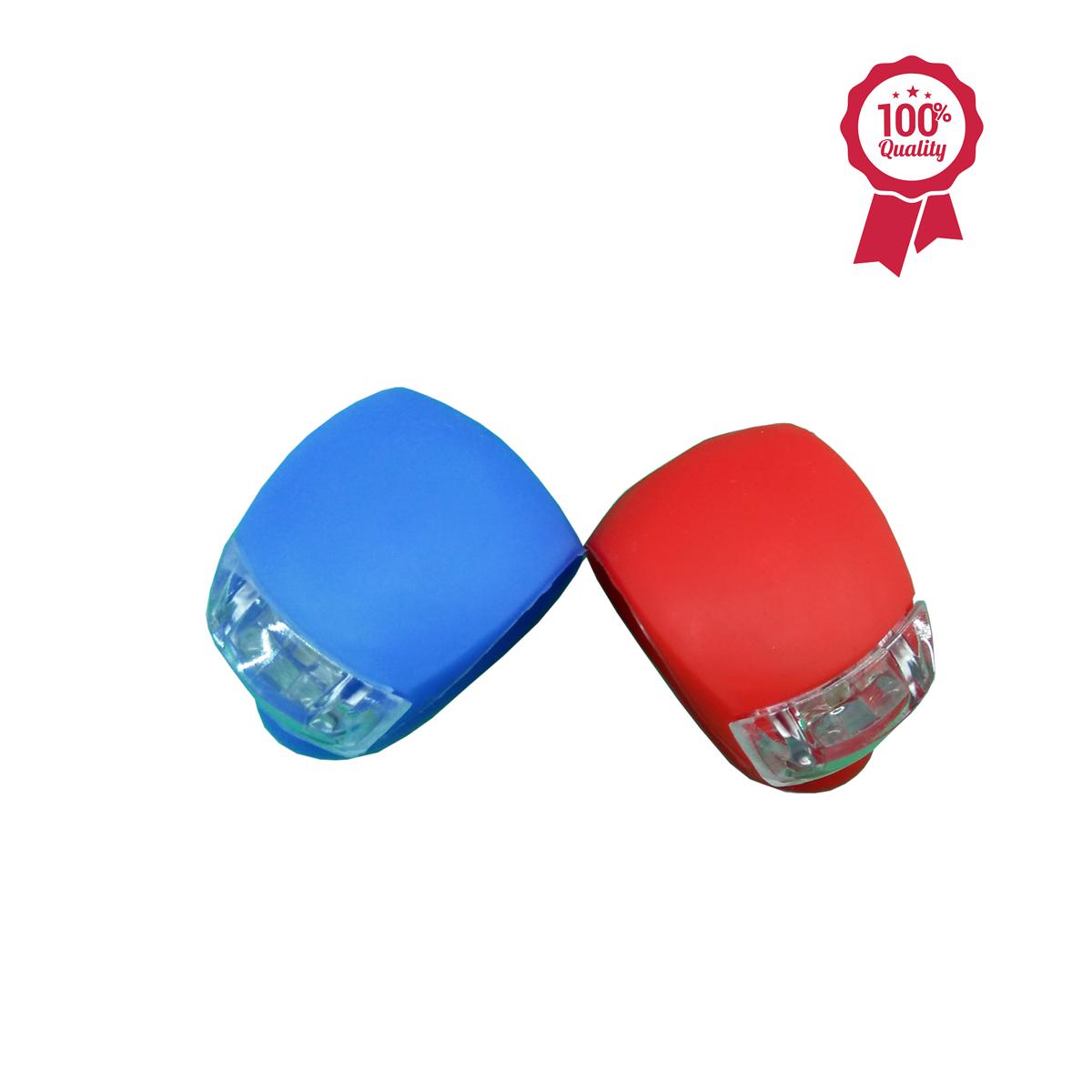 Picture of 2 Psc Bicycle Frog Design Lamp Waterproof Silicone Led Warning Light Riding Ultra Bright Taillight (Many Others Colour) - Cycle Light