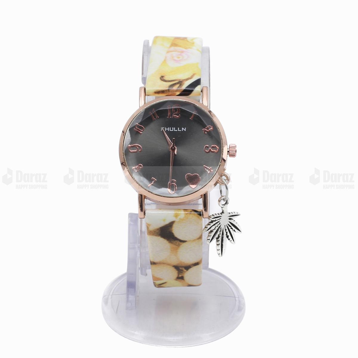Picture of Women Watches, Fashion Dress Quartz Clock Women Ladies Watch Girls Leather Belt