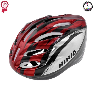 Picture of Ninja Bicycle Helmet -Red
