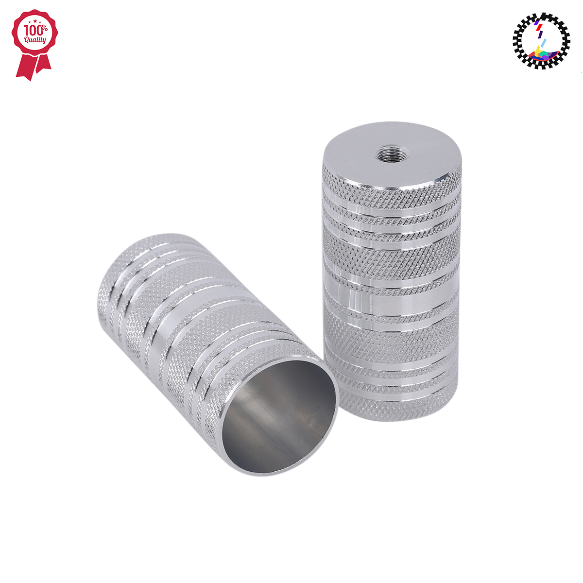 Picture of Aluminum Foot Pegs Big Size BMX Cycling Rear Stunt Pegs Foot Pedals 2 pcs Bicycle Accessories