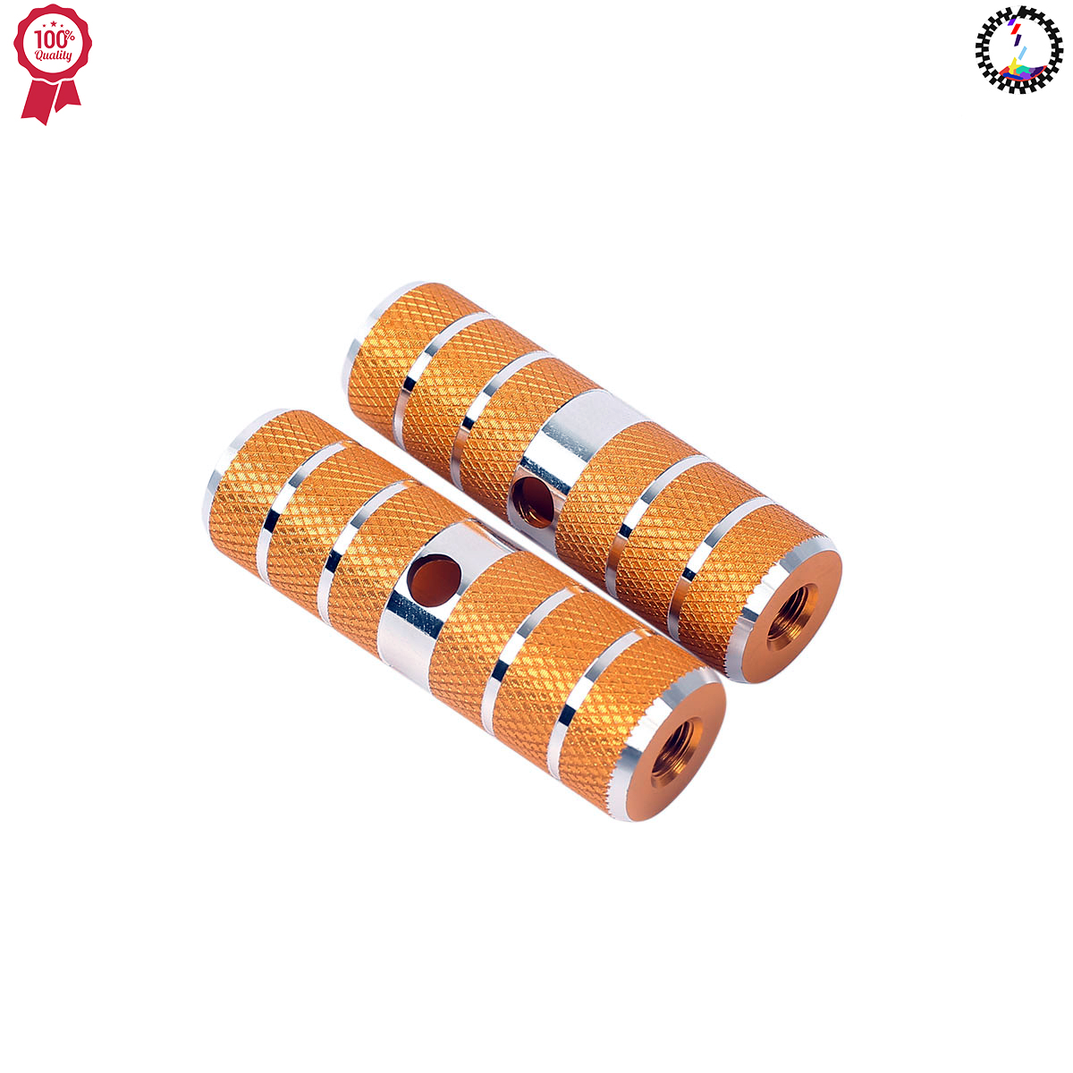 Picture of Aluminum Foot Pegs Big Size BMX Cycling Rear Stunt Pegs Foot Pedals 2 pcs Bicycle Accessories - সাইকেল