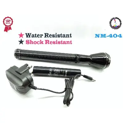 Picture of Newmax TORCH NM-404 Heavy Duty Flashlight - Black