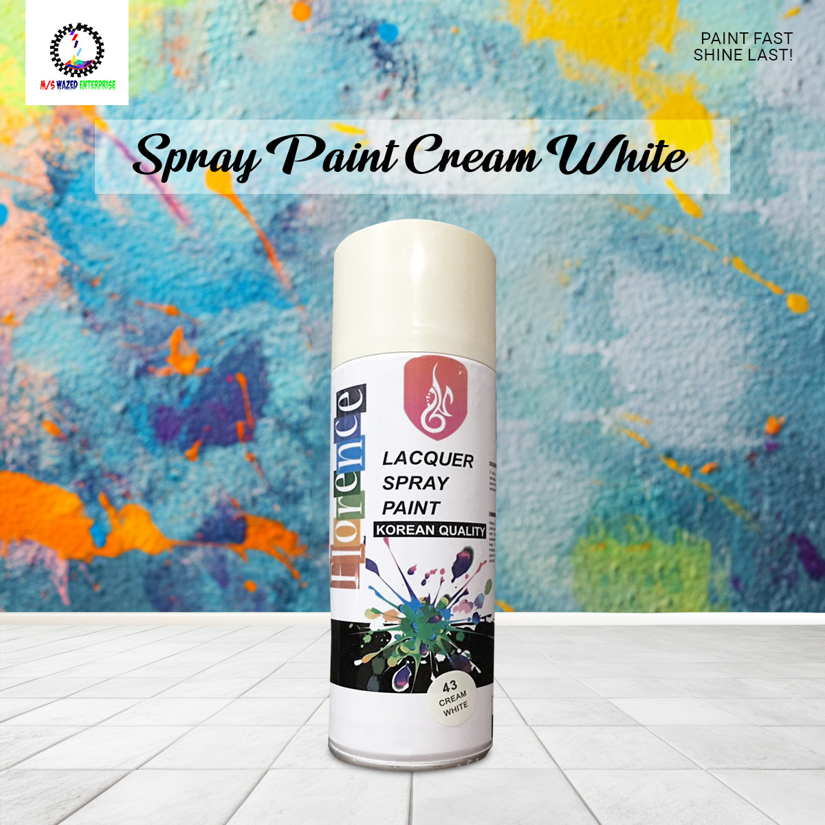 Picture of Spray Paint  Cream White