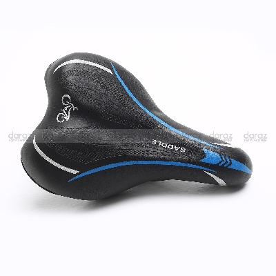 Picture of Kids Bicycle Saddle Comfortable Sporty Soft Wide Big Bum Road Bike Gel Saddles Breathable MTB Mountain Bike Seat Bicycle Accessories
