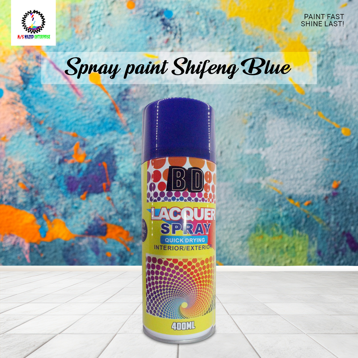 Picture of Spray paint Shifeng Blue