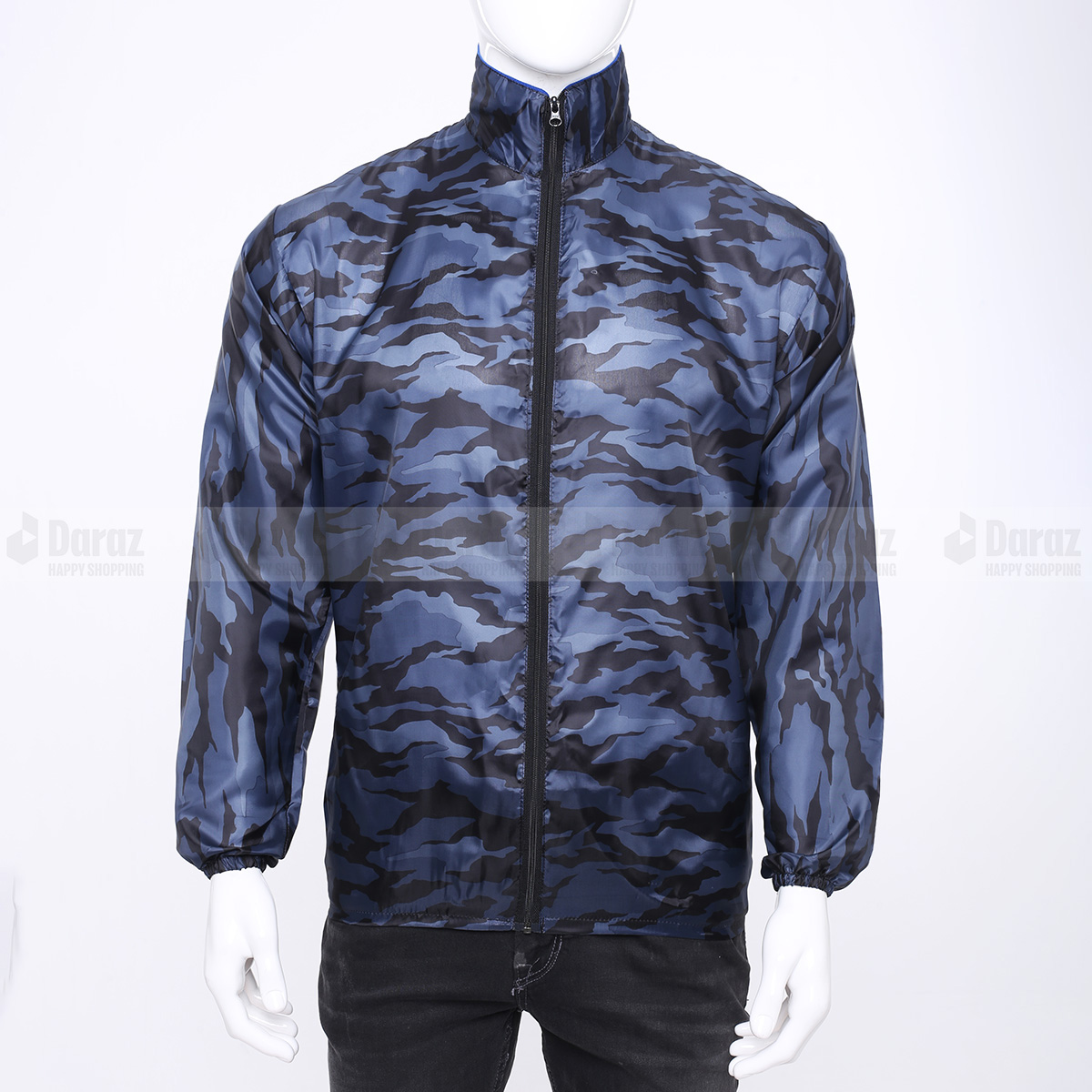 Picture of WIND BREAKER or Dust Coat FOR BIKER Color- Blue