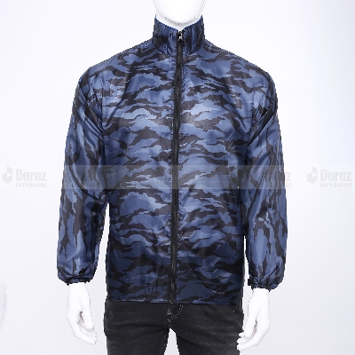 Picture of WIND BREAKER or Dust Coat FOR BIKER Color- Blue